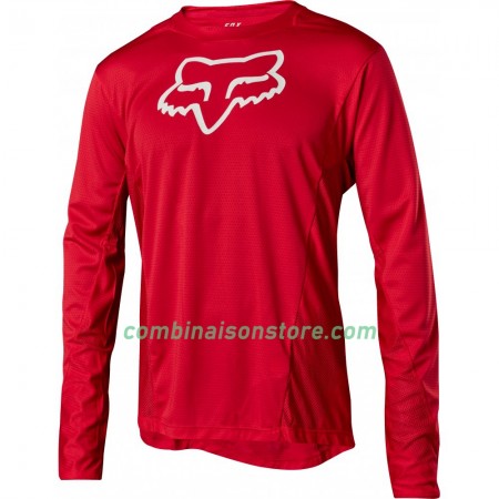 Maillot VTT/Motocross Fox Racing Demo Camo Burn Manches Longues N001